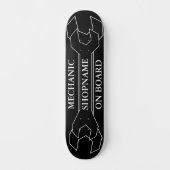 Mechanik an Bord Skateboard (Vorderseite)