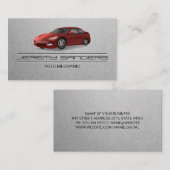 Mechanik | Auto Car Logo Visitenkarte (Vorne/Hinten)