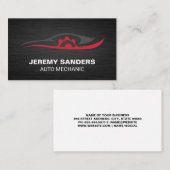 Mechanik | Car-Logo Visitenkarte (Vorne/Hinten)