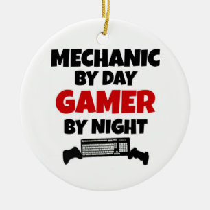 Mechanik durch Day Gamer by Night Keramikornament