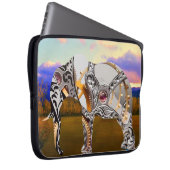 Mechanik-Elephant Laptopschutzhülle (Vorne Rechts)