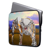Mechanik-Elephant Laptopschutzhülle (Vorderseite Links)
