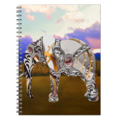 Mechanik-Elephant Notizblock (Vorderseite)