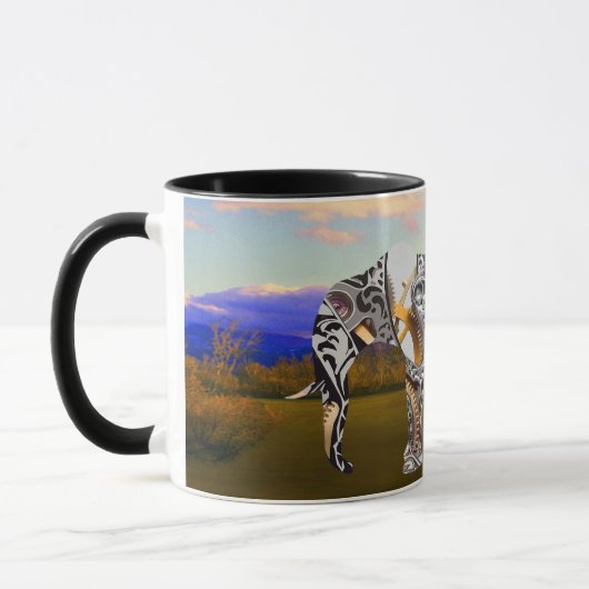 Mechanik-Elephant Tasse (Links)