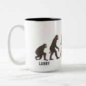 Mechanik für die Evolution des personalisierten Fl Zweifarbige Tasse (Links)