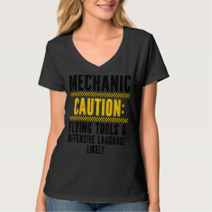 Mechanik für Typ-Anhänger per Drag Racing T-Shirt