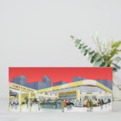 Mechanik für Vintages Auto Komplettwagen Garage (Stehend Vorderseite)