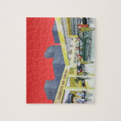 Mechanik für Vintages Auto Komplettwagen Garage Puzzle (Vertikal)