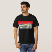 Mechanik für Vintages Auto Komplettwagen Garage T-Shirt (Vorne ganz)
