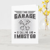 Mechanik Garage Reparatur Schönes Geschenk Karte (Gelbe Blume)