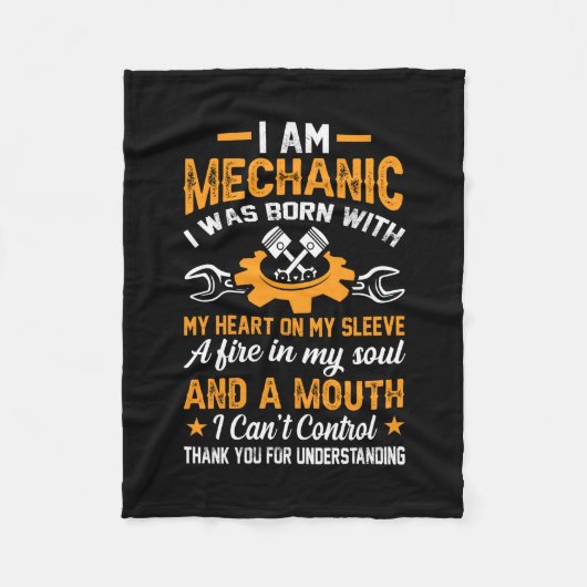 Mechanik I Fleecedecke (Vorderseite)