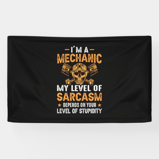 Mechanik I im Niveaumechanismus Banner (Horizontal)
