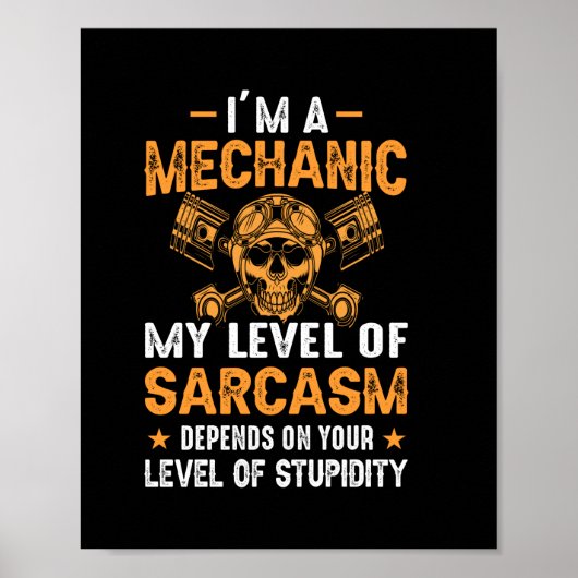 Mechanik I im Niveaumechanismus Poster (Vorne)