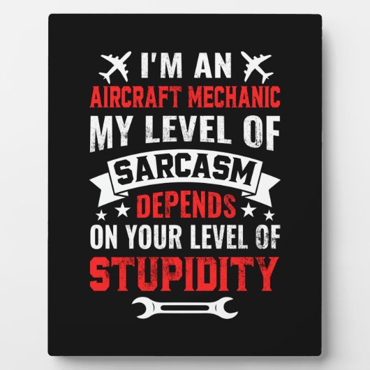 Mechanik I ist ein Flugzeugmechaniker Fotoplatte (Vorderseite)