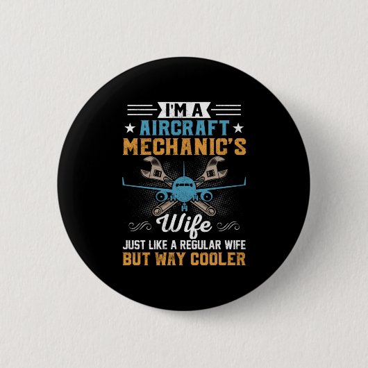 Mechanik I ist eine Mechanik-Ehefrau Button (Vorderseite)