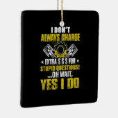 Mechanik I nicht immer mechanisch aufladen Keramikornament (Rechts)