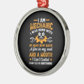 Mechanik I Ornament Aus Metall (Links)