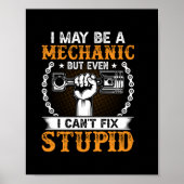 Mechanik I vielleicht ein Mechaniker Poster (Vorne)