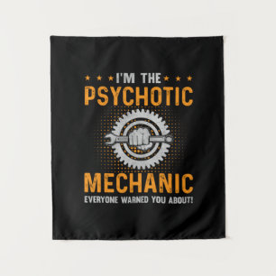 Mechanik Ich bin der Psychotiker Wandteppich