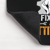 Mechanik | Ich bin ein Mechaniker-I-Fix Mousepad (Ecke)