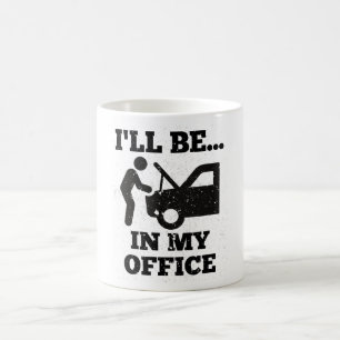 Mechanik Ich bin in meinem Auto Lover Car Lover Kaffeetasse