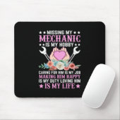 Mechanik ist mein Leben Mousepad (Mit Mouse)