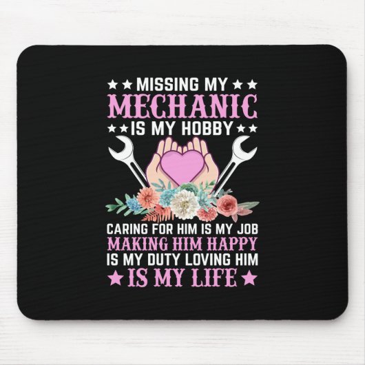 Mechanik ist mein Leben Mousepad (Vorne)