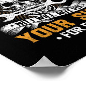 Mechanik Ja, ich bin ein Mechaniker Poster (Ecke)