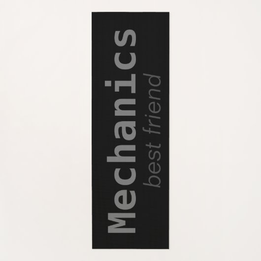 Mechanik Mat Yogamatte (Vorderseite)
