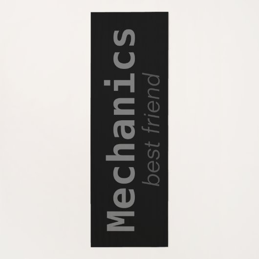 Mechanik Mat Yogamatte (Rückseite)