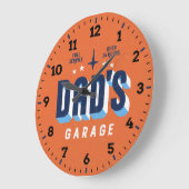 Mechanik - Menschenhöhle - Garage - Uhr im Retro-S (Winkel)