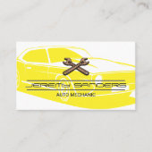 Mechanik | Muskelwagen | Wrenches Visitenkarte (Vorderseite)