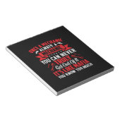 Mechanik sobald ein Mechaniker immer ein Mechanike Notizblock (angewinkelt)