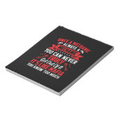 Mechanik sobald ein Mechaniker immer ein Mechanike Notizblock (Rotiert)