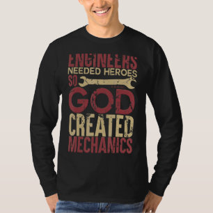 Mechanik Vintage Ingenieure benötigen Heldenmechan T-Shirt