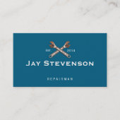 Mechanik/Zuhause-Reparaturschlüssel Visitenkarte (Vorderseite)