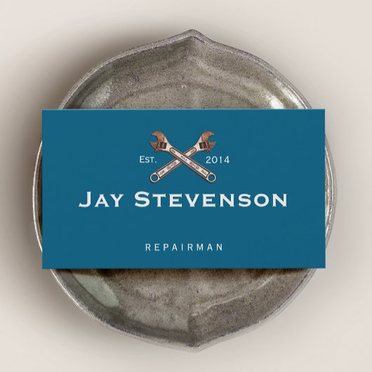 Mechanik/Zuhause-Reparaturschlüssel Visitenkarte