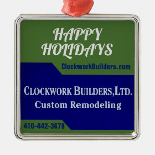 Mechanikbauer Silbernes Ornament