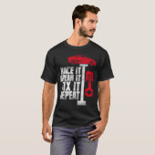 Mechaniker-Auto-Liebhaber-Shirt - T-Shirt (Vorne ganz)