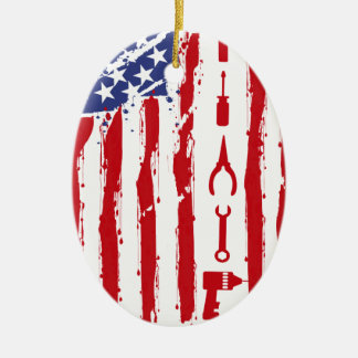 Mechaniker - Auto-Mechanikerauto-Wartungshandel Keramikornament