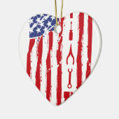 Mechaniker - Auto-Mechanikerauto-Wartungshandel Keramikornament (Links)