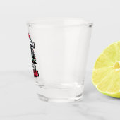 Mechaniker-Boost-Turbo-Motor-Nitro-Weihnachtsmann- Schnapsglas (Rechts)