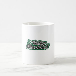 Mechaniker CNC-Machinist Retro Funny Gift Kaffeetasse