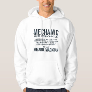 Mechaniker Definition Lustiges Nomen Bedeutung Vin Hoodie
