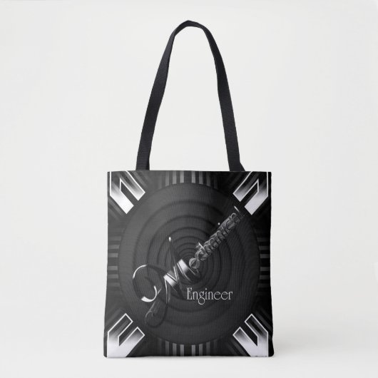 Mechaniker Deko Flare Tasche (Vorderseite)