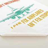 Mechaniker des Flugzeugs kann ich Flugzeuge repari Sherpadecke (3/4)