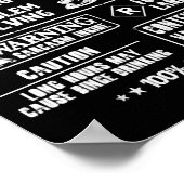 Mechaniker des Luftfahrzeugs - Mechanisches Multit Poster (Ecke)