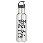 Mechaniker Edelstahlflasche (Vorderseite)