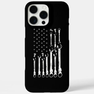 Mechaniker-Flagge Amerikanische patriotische Flagg iPhone 16 Pro Max Hülle