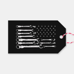 Mechaniker-Flagge Amerikanische patriotische Flagg Geschenkanhänger